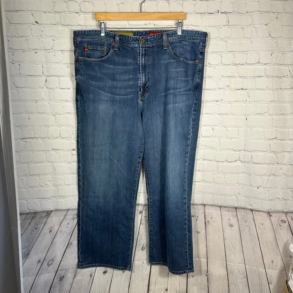 AG Adriano Goldschmied The Brave  Straight Leg Jeans Blue Mens Made in USA‎